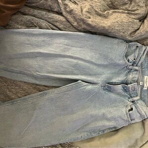 Abercrombie curve love low rise 90s straight jeans